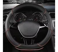 Couvre Volant Voiture Housse Volant Voiture Cuir Microfibre 38Cm Antidérapante pour Seat pour Tarraco pour Arona pour Ateca pour Ibiza pour Toledo pour Leon Couvre Volant en Cuir(D Brown)