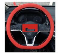 Couvre Volant Voiture Housse Volant Voiture Élastique Antidérapante 36-40 Cm Accessoires Décoration Volant Voiture Universels Couvre Volant Universelle(Red)