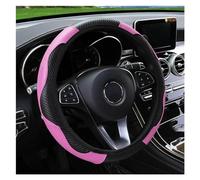 Couvre Volant Voiture Housse Volant Voiture Pour Clio Pour Megane 4 3 2 Pour Scenic Pour Duster Pour Fluence Pour Laguna Pour Kangoo Couvre Volant Universelle(Pink)