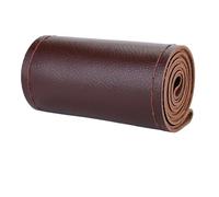 Couvre Volant Voiture Housse Volant Voiture Tresse Voiture Volant 38 Cm Housse Volant Automatique Universelle Couvre Volant Universelle(Coffee-Sideline Type)