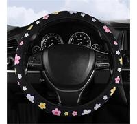 Couvre Volant Voiture Housse Volantde Voiture Élastique Extensible Et Respirante sans Anneau Intérieur 15 Pouces