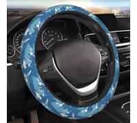 Couvre Volant Voiture Mouette Volante Bleue 38cm Universelle
