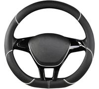 Couvre Volant Voiture pour Benz A-Class Hatchback W168 V168 W169 W176 W177, Housse Décorative Antidérapant Respirant Gaine Volant Accessoire Voiture Interieur,D-A
