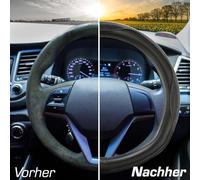 Couvre Volant Voiture pour BMW 6er Gran Turismo (GT) 4 (IV) G32 I 2017-2020, Respirant Antidérapant Microfibre Cuir Couvre Volant 37-39cm Auto Decoration Interieur Protege,Circular