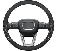 Couvre Volant Voiture pour BMW iX1 eDrive20 xDrive30, Housse Décorative Antidérapant Respirant Gaine Volant Accessoire Voiture Interieur,E