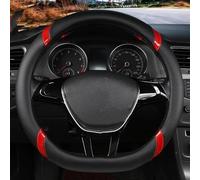Couvre Volant Voiture, pour BMW Série 1 Series 1er Serie 1 E81 E82 E87 E88 F20 F21 Souple Durable Respirante Volant de Voiture Protection Facile à Installer Protégé Volant Voiture,C-D