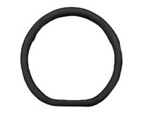 Couvre Volant Voiture pour BYD pour Seagull 2023 Housse Volant Accessoires Intérieurs Voiture Poignée Cuir Modifiée(Black)