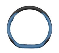 Couvre Volant Voiture pour BYD pour Seagull 2023 Housse Volant Accessoires Intérieurs Voiture Poignée Cuir Modifiée(Black and Blue)