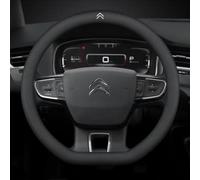 Couvre Volant Voiture, pour Citroen C4 Picasso II 2013-2018 Antidérapant Respirant, Protège-Volant pour Auto, Protecteur de Volant,C