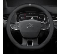 Couvre Volant Voiture, pour Citroen C5 Aircross SUV 2017-2022 2023 2024 Antidérapant Respirant, Protège-Volant pour Auto, Protecteur de Volant,B