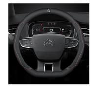Couvre Volant Voiture, pour Citroen Picasso Sega Aircross C5 Aircross Elysee Berlingo Xsara, Antidérapant Respirant Housse De Volant Voiture, Couvre Volant Accessoires Auto,A