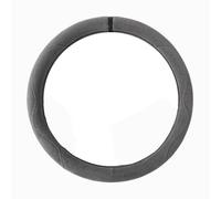 Couvre Volant Voiture pour Fiat Novo UNO Mille, Antidérapant Respirant Daim Cuir Couvre Protégé Volant, Accessoire Voiture Interieur,O-Grey