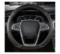 Couvre Volant Voiture pour Ford pour EcoSport pour Escape pour Kuga pour Expedition EL pour Max pour Raptor pour Focus 2 3 Housse Volant Voiture(Coffee D Shape)