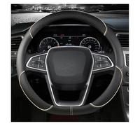 Couvre Volant Voiture pour Ford pour EcoSport pour Escape pour Kuga pour Expedition EL pour Max pour Raptor pour Focus 2 3 Housse Volant Voiture(Beige D Shape)