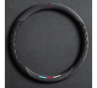 Couvre Volant Voiture pour Holden Epica Insignia Jackaroo Malibu Tigra Trailblazer, Housse Volant Voiture en Cuir Microfibre Antidérapant Respirant Souple Durable Protege Volant Voiture Accessoire