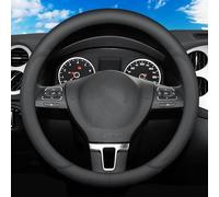 Couvre Volant Voiture pour Honda Civic XI/11 | AB Bj. 2021,Microfibre Cuir Couvre Volant 37-38cm/15'' Antidérapant Respirant Couvre Protégé Volant Voiture Decoration Interieur
