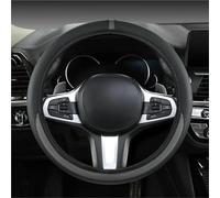 Couvre Volant Voiture pour Housse Volant en Cuir Élastique Extensible Résistant À l'usure 15 Pouces sans Anneau Intérieur(Gray)