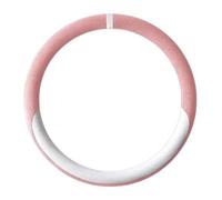 Couvre Volant Voiture pour Hyundai Kona Hybrid/N Line/EV Electric 2017-2022 2023, Auto Protège-Volant Housse de Volant Caches Protection Accessoires Voiturec,Type-O,F