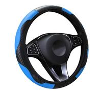 Couvre Volant Voiture, pour Hyundai Tucson Hybrid 2021-2024 Antidérapant Respirant, Protège-Volant pour Auto, Protecteur de Volant,C/Blue