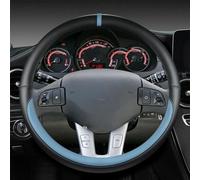 Couvre Volant Voiture pour Infiniti Project Black S Prototype 2018-2025, Cuir Antidérapant Respirant Housse Volants Voiture Accessoires D'intérieur Protecteurs,Blue-O