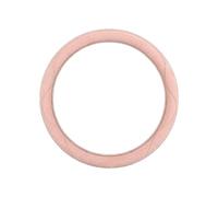 Couvre Volant Voiture pour Land Rover Range Rover Evoque I 2012-2015 2016 2017 2018, Tresse De Volant en Daim Housse De Volant Respirant AntidéRapante Accessoire Interieur,Pink-O