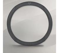 Couvre Volant Voiture pour Mazda 5 2005-2010, Housse de Volant Tout Compris Antidérapante et Respirante, Housse de Volant Résistante, Voiture Accessoires,A Black