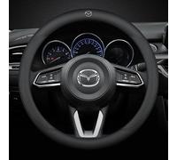 Couvre Volant Voiture, pour Mazda MX-5 RF ND MX5 Antidérapant Respirant Housses Volant Voiture Protège-Volant pour Auto,A