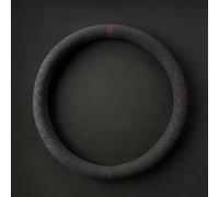 Couvre Volant Voiture pour Mercedes Benz Vito 2025-2019, Housse de Volant en Daim Noir, Antidérapant, Inodore, Durable, Accessoires Doux Anti-dérapant et Respirant,O