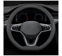 Couvre Volant Voiture, pour Mitsubishi Eclipse Cross 2018-2021 Antidérapant Respirant Cuir Nappa Protecteur Diamètre 38cm Confortable,A-D