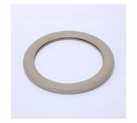 Couvre Volant Voiture pour Nissan pour Peugeot pour KIA pour Hyundai pour LADA pour BMW Etc Housse De Volant en Silicone Antidérapante(Bei1ge)