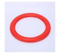 Couvre Volant Voiture pour Nissan pour Peugeot pour KIA pour Hyundai pour LADA pour BMW Etc Housse De Volant en Silicone Antidérapante(Red)