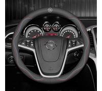 Couvre Volant Voiture, pour Opel Astra L Housse de Volant Antidérapant Respirant Protege Volant Accessoires Auto Decoration Interieur,B