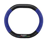 Couvre Volant Voiture pour Peugeot 4008 2012-2017, Fibre De Carbone Couvre Volant Antidérapant Confortable Housse Volant Voiture,Type-Double D,A