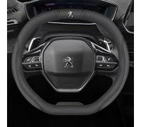 Couvre Volant Voiture, pour Peugeot GT GTI gtline 508 5008 3008 208 2008 308, Antidérapant Respirant Protecteurs Housse Housse de Volant en élastique Protege Volant,H-Up and Down D Type