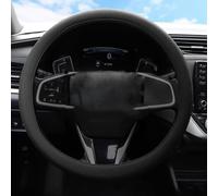 Couvre Volant Voiture, pour Renault Kangoo Rapid 2019-2024 Élastique Antidérapante Housse de Volant Voiture Texture 3D Douce et Élastique Accessoire décoration