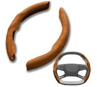 Couvre Volant Voiture pour Renault Koleos 2016-2023 2024 2025, Protecteur De Volant Segmenté, Intérieur Accessoires, Antidérapant, Confortable, Chaud en Hiver Et Frais en Été,D-04