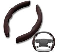 Couvre Volant Voiture pour Renault Koleos 2016-2023 2024 2025, Protecteur De Volant Segmenté, Intérieur Accessoires, Antidérapant, Confortable, Chaud en Hiver Et Frais en Été,D-02