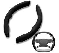 Couvre Volant Voiture pour Renault Koleos 2016-2023 2024 2025, Protecteur De Volant Segmenté, Intérieur Accessoires, Antidérapant, Confortable, Chaud en Hiver Et Frais en Été,D-01