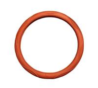 Couvre Volant Voiture pour Seat Alhambra 7 Seats 2011 2012 2013 2014-2020, Auto Protège-Volant Housse de Volant Caches Protection Accessoires Voiturec,Type-O,Orange