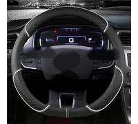 Couvre Volant Voiture pour Seat Arosa Exeo Toledo Altea Cordoba Exeo, Caches De Volant Protégé Antidérapant Respirant Élastique Accessoires Decoration Interieur,D