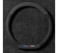 Couvre Volant Voiture pour SEAT/Cupra ATECA, Couvre Volant en Cuir Protege Volant Voiture Antidérapant Protecteur de Volant,B