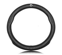 Couvre Volant Voiture pour Smart Forfour W454 2004-2006,Microfibre Cuir Protection Volant Caches Housse de Volant Respirante Antiderapante Accessoires Volant Voiture 37-39cm /14.5-15",Black