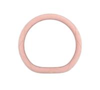 Couvre Volant Voiture pour Subaru R2 2003 2004 2005 2006 2007 2008 2009 2010, Tresse De Volant en Daim Housse De Volant Respirant AntidéRapante Accessoire Interieur,Pink-D