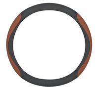 Couvre Volant Voiture pour Tesla Model 3 Y S 2012-2024 Housse Volant Cuir PU Antidérapant(A 36CM)