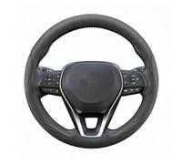 Couvre Volant Voiture pour Toyota Prius XW50 Prime 2015-2023, Respirant Housse De Volant Voiture Accessoires D'intérieur Protecteurs,Black Line-O-Type