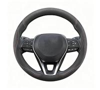 Couvre Volant Voiture pour Toyota Prius XW50 Prime 2015-2023, Respirant Housse De Volant Voiture Accessoires D'intérieur Protecteurs,Red Blue Line-O-Type