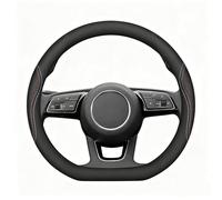 Couvre Volant Voiture pour Toyota Rav4 RAV 4 Hybrid Limited Prime se 2002-2021, Respirant Housse De Volant Voiture Accessoires D'intérieur Protecteurs,Red Blue Line-D-Type
