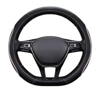 Couvre Volant Voiture pour V-W Passat 1973-2025 B1 B2 B3 B4 B5 B6 B7 B8 B9, Antidérapant Couvre Volant, Respirant Housse De Volant en Cuir Microfibre, Protection Volant Voiture