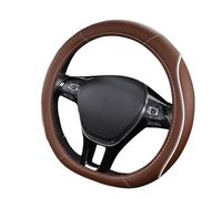 Couvre Volant Voiture pour V-W Passat 1973-2025 B1 B2 B3 B4 B5 B6 B7 B8 B9, Antidérapant Couvre Volant, Respirant Housse De Volant en Cuir Microfibre, Protection Volant Voiture