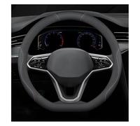 Couvre Volant Voiture,pour VW Golf 7 Variant (Typ 5G) Bj. 2013-2020 résistant Respirant Housse de Volant Caches Protection,Accessoire Voiture Interieu